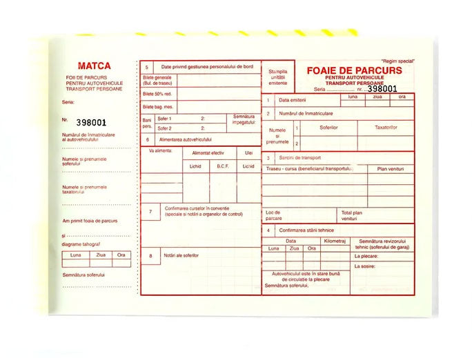 FOI PARCURS PERSOANE A4 INSERIATE FOI PARCURS PERSOANE A4 INSERIATE